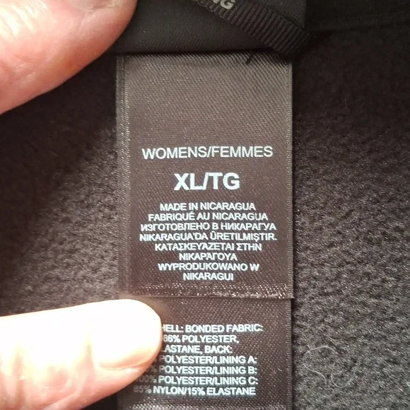 The North Face Soft Shell Jacket Size XL/TG Windwall - Picture 4 of 8